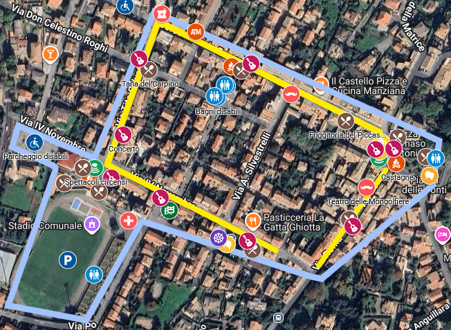 Mappa della Sagra