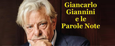 Giancarlo Giannini e le Parole Note