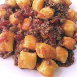 Gnocchi al Ragù di Agnello