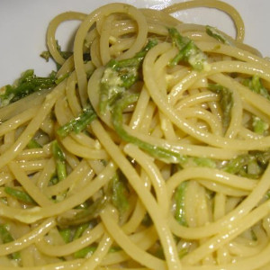 Spaghetti agli Asparagi