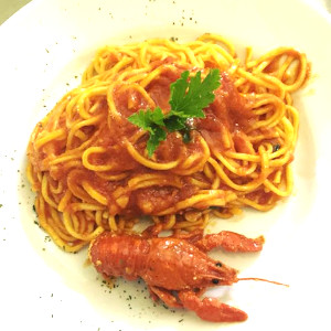 Spaghetti ai Gamberi di Fiume