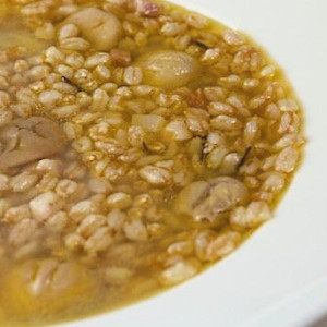 Zuppa di Farro e Castagne