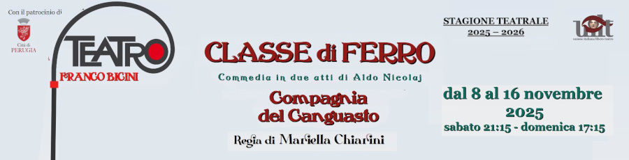 Teatro Franco Bicini - Classe di Ferro