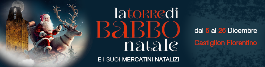 La Torre di Babbo Natale e i suoi Mercatini Natalizi