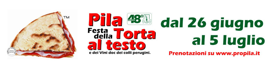 Festa della Torta al Testo e dei Vini Doc dei Colli Perugini