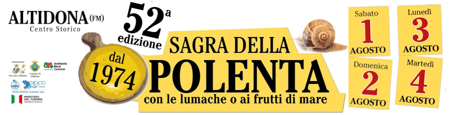 Sagra della Polenta con le Lumache o ai Frutti di Mare