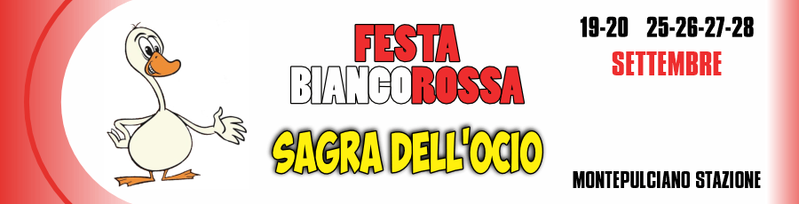 Festa Biancorossa e Sagra dell'Ocio