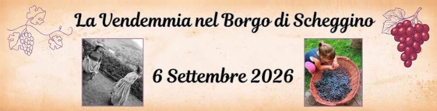 La Vendemmia nel Borgo di Scheggino